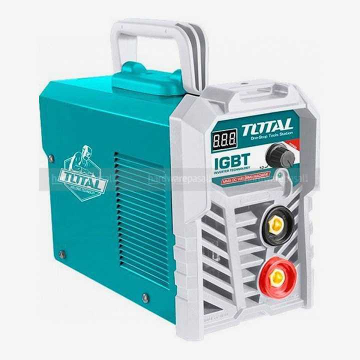 Total Inverter MMA Welding Machine TW216028 | Portable Welding Machine | TOTAL TW216028 LCD Display Welding Machine