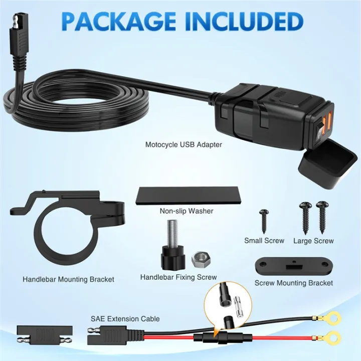 Motorcycle%20USB%20Charger%206.8A%20Quick%20Charge%203.0%20Dual%20USB%20with%20Voltmeter%20&%20ON/Off%20Switch%20-%20Image%205