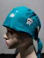 Operating room hat female doctor hat cotton printed operating room hat dental department can be stabbed, ICU nurse hat. 