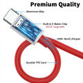 USB Type C Cable C To C Fast Charger Data Wire For Oneplus 80W SUPERVOOC 2.0 Oneplus 8T 11 11R 10R Nord N30 2T 10 PRO Ace 2 2V. 