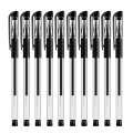 Stationery European Standard Gel Black Signature Water Pen Student Use 0.5mm Bullet Tip Learning Supplies. 