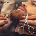 Sutuiying 4pcs/Set Men's Beard Grooming Kit Gift – Wooden Beard Comb, High Quality Boar Bristle Brush, Stainless Steel Scissors Storage Bag. 