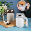 Ashunqiwen High Cup Cup Water Value Automatic Stirring Electric Lazy Rechargeable Cup Stirring Coffee Rotating Cup Model Magnetic Milkshake. 
