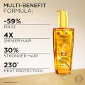 Loreal Paris Hair Serum Protection and Shine, For Dry, Flyaway & Frizzy Hair, With 6 Rare Flower Oils, Extraordinary Oil - By Allure Cosmetics. 