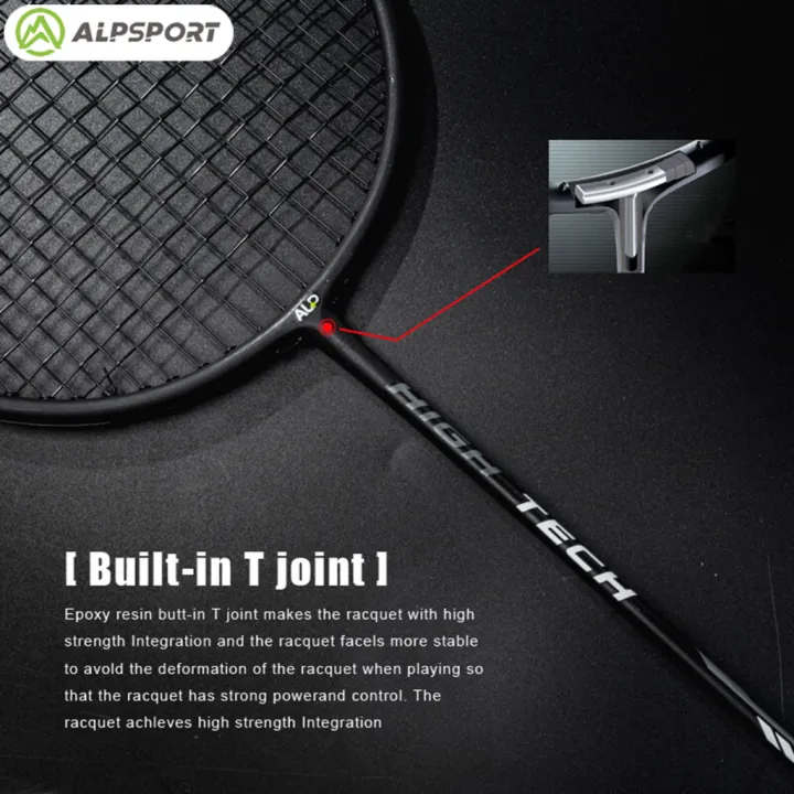 ALPSPORT%20RR%20Badminton%20Racket%204U%20G5%20%20100%25%20Original%20Design%20Full%20Carbon%20Fiber%20Strung%20With%20Free%20String%20Grips%20Professional%20Offensive%20Type%20Black%20Reket%20Pro%20Racquet%20Sports%20-%20Image%205