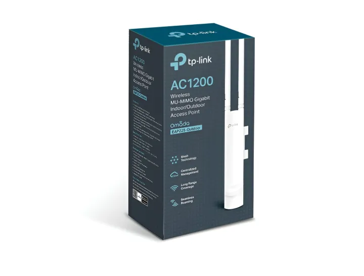 TP-Link%20AC1200%20Wireless%20MU-MIMO%20Gigabit%20Dual%20Band%20Indoor%20/%20Outdoor%20Access%20Point%20EAP225%20White%20-%20Image%202