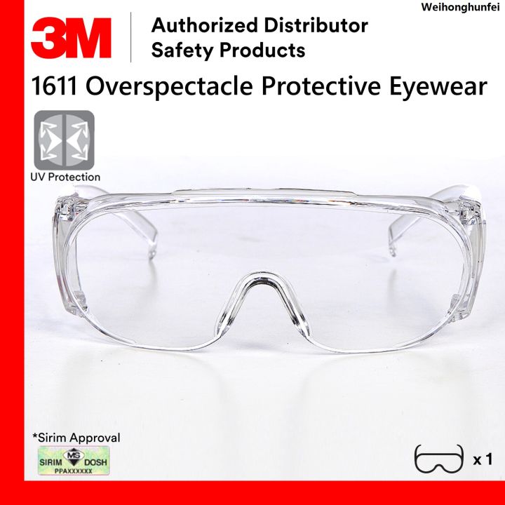 Weihonghunfei3M 1611 Safety Eyewear/ DOSH SIRIM Approved / Safety ...