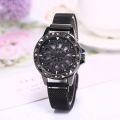 Luxury 360° Rotation Dial Fashion Starry Mesh Magnetic Buckle Casual Mesh Steel Strap Rhinestone Watches. 