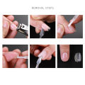 120Pcs Poly Nail Gel Nail Dual Forms Finger Extension UV Builder Nail Tips Tools. 