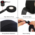Shuzhu StoreOriginal Wire Harness Automotive Cloth Tape Heat Resistant Waterproof Insulating Tapes for Electrical Cables Black Adhesive Fabric Tapes. 