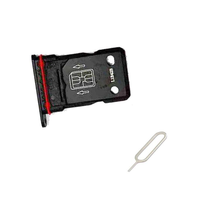 Sim%20Holder%20Tray%20For%20Oneplus%20Nord%20(Black)%20-%20Image%204
