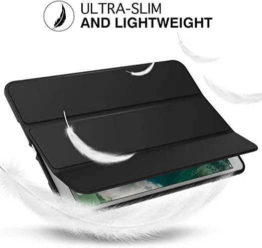 FlipCase for iPad 9.7 Inch Case 6th/5th Gen 2017-18 Stand Case with  Translucent Frosted Back Smart Cover with Pen Holder | Daraz.com.np