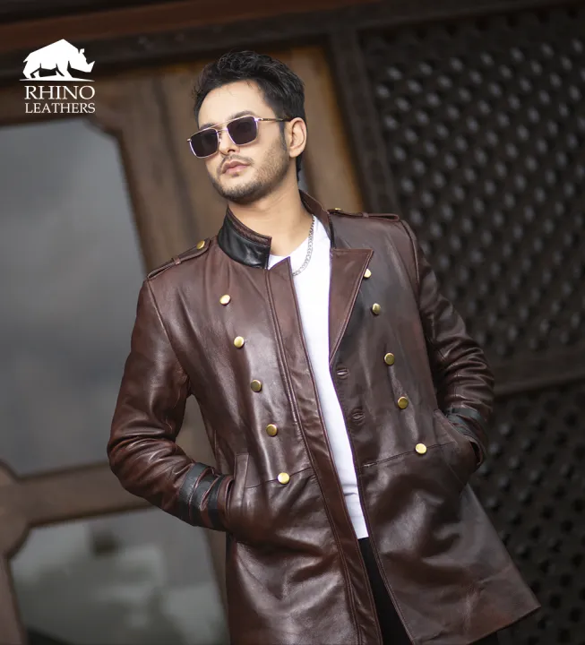 Rhino%20Leathers%20Long%20Leather%20Jacket%20for%20Men%20-%20Image%202