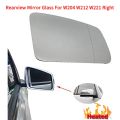 fasdaga 5X Car Door Side Heated Wing Antifog Heated Rearview Mirror Glass for - S/C/E-Class W212 W204 W211(Right ). 