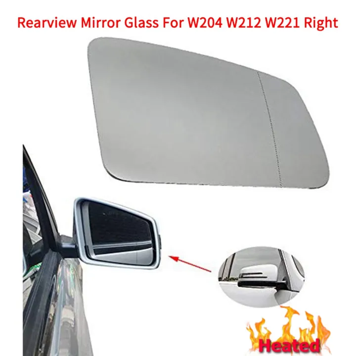 fasdaga%205X%20Car%20Door%20Side%20Heated%20Wing%20Antifog%20Heated%20Rearview%20Mirror%20Glass%20for%20-%20S/C/E-Class%20W212%20W204%20W211(Right%20)%20-%20Image%206