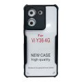 Vivo Y36 4G/5G / Y27s / Vivo Y78 (China) (All Same Size) Clear Transparent With Bumper  Cover /Case | Non Yellowing. 