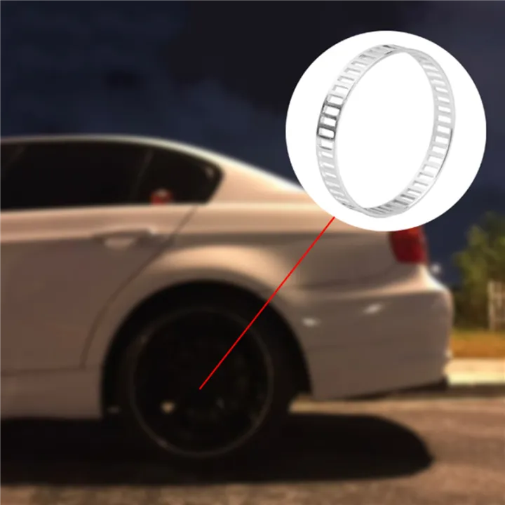 OYPFXMI%202X%20Car%20Drive%20Shaft%20ABS%20Ring%20Deluctor%20Ring%20Reluctor%20Ring%20for%201%20Series%20E81%20E82%20E87%20E88%20ABS%203%20Series%20E90%20E91%20E92%20E93%20-%20Image%204