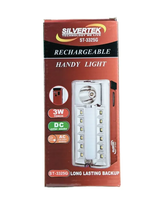 Silvertek%20Rechargeable%20Handy%20Light%20ST-3325G%20%7C%203%20Watt%20LED%20Torch%20%7C%20Solar%20&%20USB%20Charging%20Option%20%7C%20Emergency%20Lantern%20with%20Torch%20&%20High%20Light%20%7C%20Long%20Operating%20Time%20%7C%20Rechargeable%20Battery%20-%20Image%202