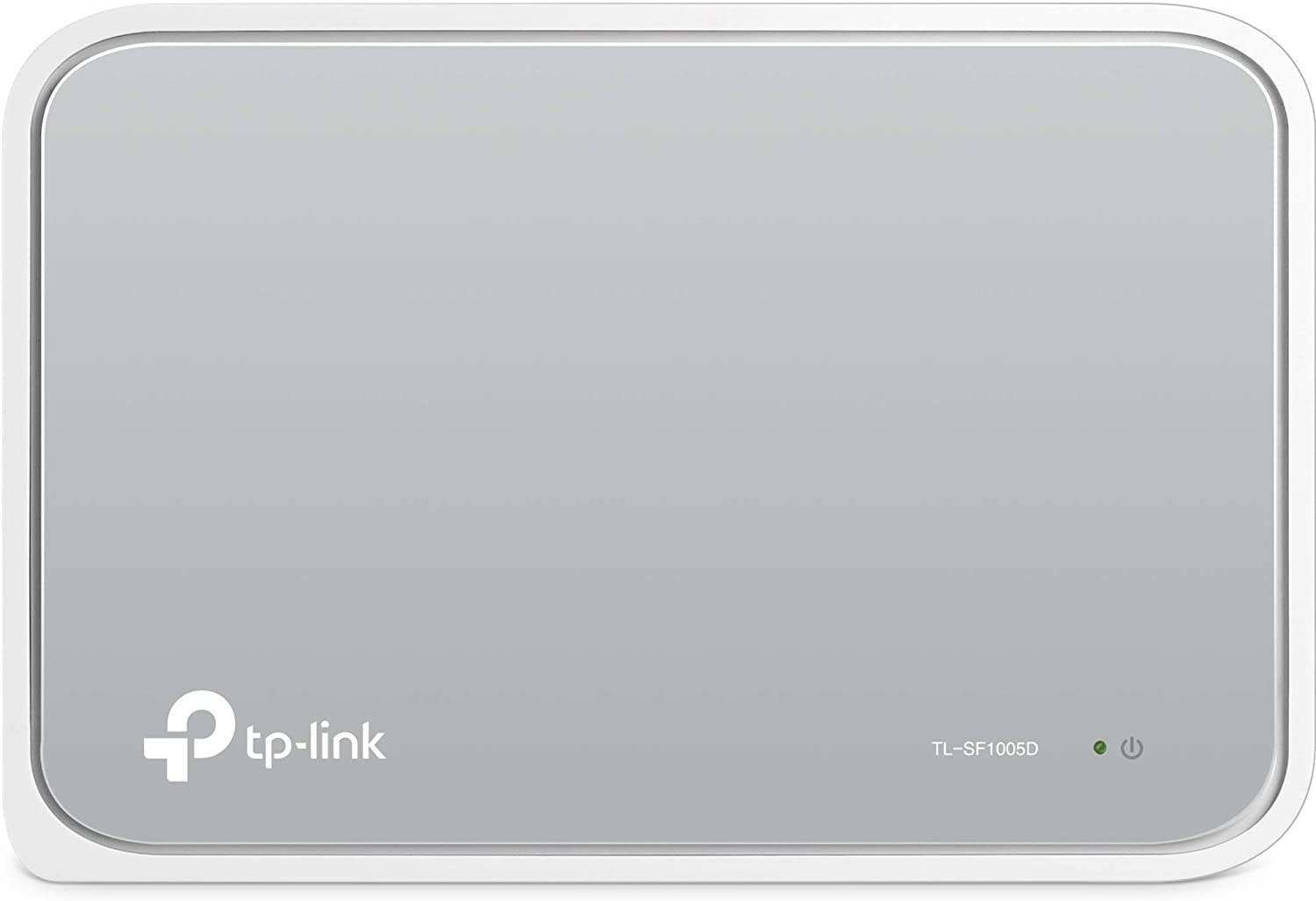 TP-Link 5 Port 10/100 Mbps Fast Ethernet Switch | Desktop Ethernet Splitter | Ethernet Hub | Plug & Play | Fanless Quiet | Desktop Design | Green Technology | Unmanaged (TL-SF1005D),White
