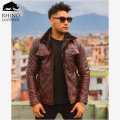 Rhino Leather Men's Genuine Leather Jacket. 