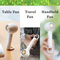 Mini Portable Fan, Small Handheld Fan with USB Rechargeable Battery, Personal Hand Fan for Indoor Outdoor Dark Blue. 