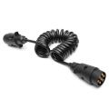 motors 3m Trailer Light Board Extension Cable Lead 7 Pin Plug & Socket Caravan Towing. 