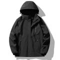 Waterproof and Windproof Outdoor Jackets Running Hooded Windbreaker Jacket. 