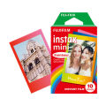 Fujifilm Instax Mini Film White Edge 10 Sheets of Film Photo Paper For FUJI Instant Photo Camera Mini 12 11 Mini 9 8 7s Evo. 