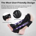 LutingHigh Quality ZaozhixunbaFifty percent discount 1/2Pcs Plantar Fasciitis Night Splint Adjustable Foot Drop Orthotic Brace with Massage Ball Unisex Night Splint for Easing Pains. 