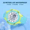 Mingrui Multicolor Rubber Strap  Digital Watch For Kids. 