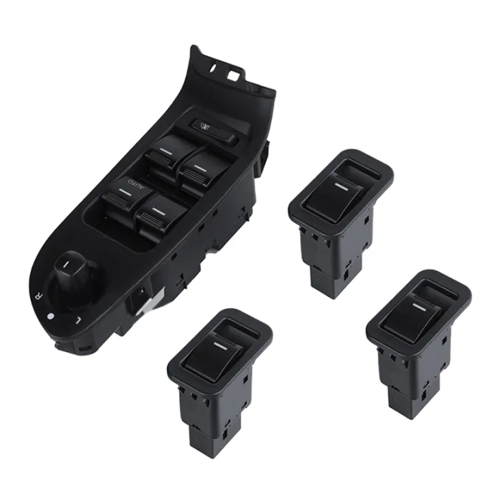 Power Window Switch Replacement For Infiniti QX56 2004-2007, Nissan Armada 2006-2008, Titan 2007-2014 – Replaces 254117S200
