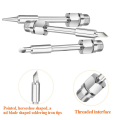3PCS USB Soldering Iron Tips Welding Tools Set Kit 8W Solder Tip for USB Soldering Iron Electric Soldering Iron Repair Kit. 