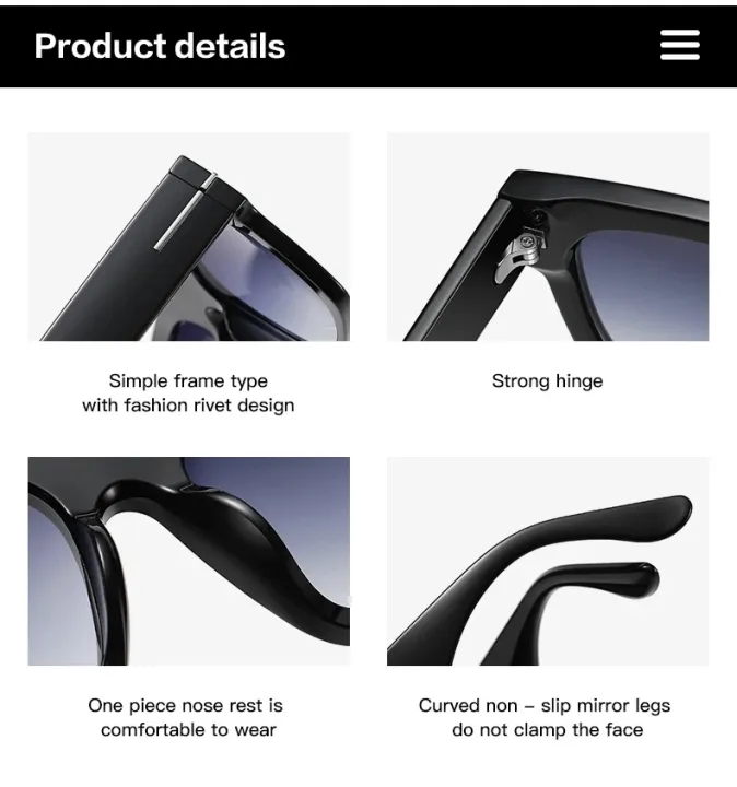 Tomford%2022011%20Korean%20Trendy%20Classic%20Unique%20Design%20Viral%20Tiktok%20Flat%20Black%20Fullrim%20Square%20Sunglasses%20For%20Unisex%20-%20Image%207