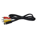 Special Offer NEW Nickel Plating Plug Audio Video AV Cable for SEGA Saturn A/V RCA Cord for SS. 