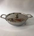 Premium Quality Triply Stainless Steel Kadai With Lid. 