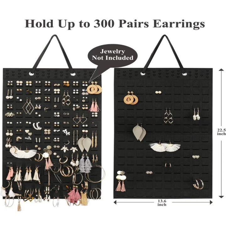 Earrings%20Organizer%20Wall%20Earring%20Holder%20Soft%20Felt%20Hanger%20Jewelry%20Display%20Hanging%20-%20Image%205