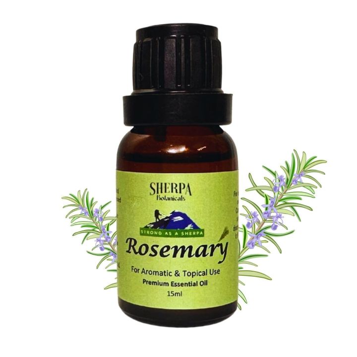 Sherpa Botanicals Rosemary Premium Essential Oil 15 ML