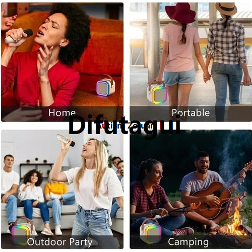 Difutagui%20A%20microphone%20includes%20a%20compatible%20bluetooth%20light%20LEDRGB%20with%20cara%20Fashion%20portable%20K12%20mini%20OK%20microphone%20and%20speaker,%20speaker%20microphone%20(%20-%20Image%207