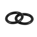 20 Pcs Black Rubber Oil Seal O Shaped Rings Seal Washers 16x12x2 mm. 