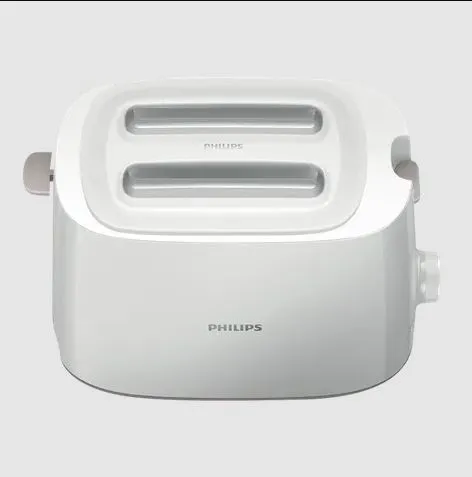 PHILIPS%20Daily%20Collection%20830W%202%20Slice%20Pop-Up%20Toaster%20with%20Integrated%20Bun%20Rack%20HD2582/00%20(White/Black)%20-%20Image%208