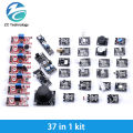For arduino 45 in 1 Sensors Modules Starter Kit better than 37in1 sensor kit 37 in 1 Sensor Kit For UNO R3 MEGA2560. 
