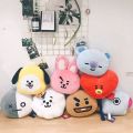 KOJA BTS Plush Pillows Kpop Bangtan Boys Bt21 Warm Bolster Cushion Plushie. 