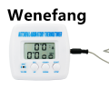 Wenefang Food BBQ Electronic Thermometer tester Temperature meter New style Alarm Timer household Cooking Kitchen tool with Probe. 