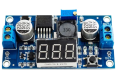 DC-DC Buck Converter with 7 Segment Display LM2596. 