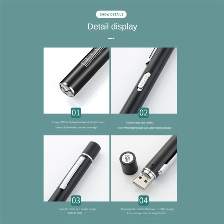 1%20PCS%20USB%20Rechargeable%20Medical-Handy%20Pen%20Light%20Stainless%20Steel%20Mini%20Nursing%20Flashlight%20Torch%20Lamp%20Pocket%20Led%20Flashlight%20-%20Image%203