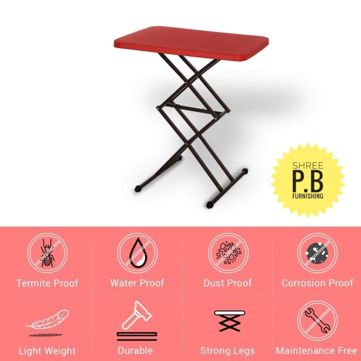 Supreme%20Scissor%20Height%20Adjustable%20Rectangular%20Multi%20-%20Purpose%20Contemporary%20Plastic%20Folding%20Table%20-%20Image%207