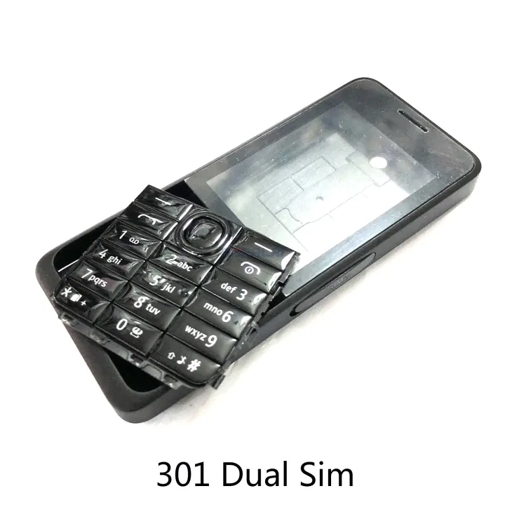 NEW%20Phone%20Housing%20Cover%20For%20Nokia%20301%20Mobile%20Phone%20Case%20card%20case%20battery%20Back%20Front%20Faceplate%20Frame%20cover%20-%20Image%204
