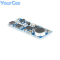 2pcs/1pc Mini Mono Single Channel Transmitter FM Wireless Transmitting Microphone Module Serial Port Control DC 3V-5V 76M-108MHz. 