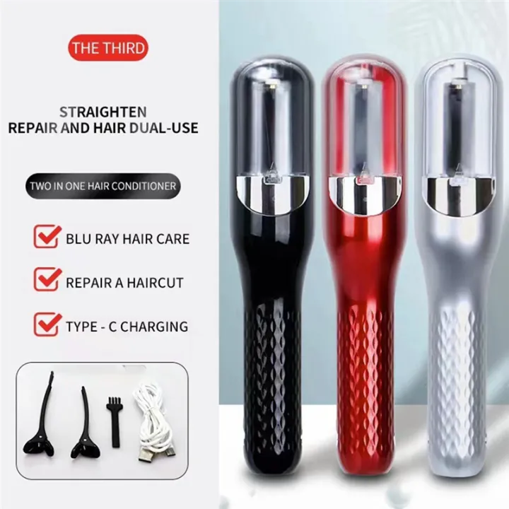Hair%20Cutting%20Machine%20Cordless%20Open%20Ends%20Hair%20Cutter%20Split%20End%20Hair%20Trimmer%20Charge%20Automatic%20Damaged%20Hair%20Care,%20Silver%20-%20Image%203