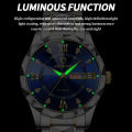 50% discount BINBOND Top Brand Luxury Man Wristwatch Waterproof Luminous Date Week Men Watches Stainless Steel Quartz Men's Watch Male reloj. 